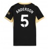 Manchester City Elliot Anderson #5 Bortedrakt Kvinner 2026-27 Kortermet